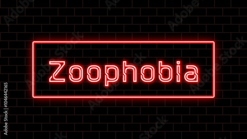 Zoophobia のネオン文字 photo