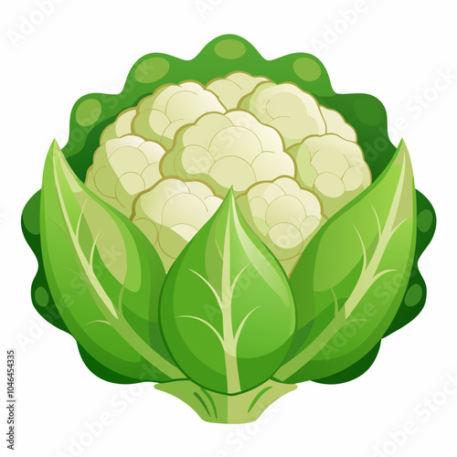 cabbage isolated on white