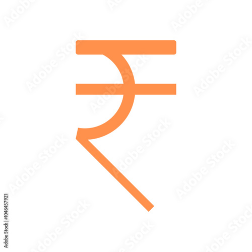 Rupee icon or design 