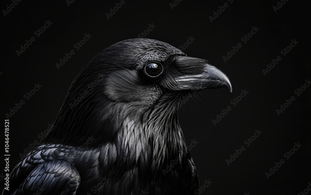 Black background bird Black background bird