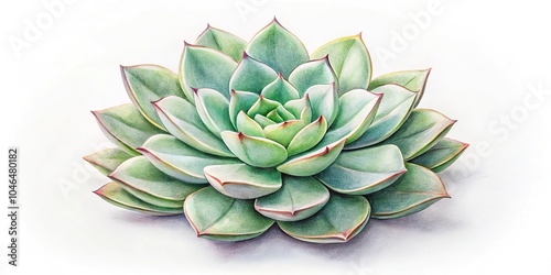 delicate drawing of a small succulent plant with intricate details on its leaves and stems, succulent plant, botanical illustration, succulents, cacti alternatives