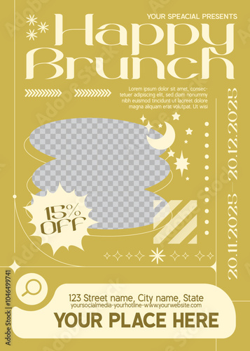 Happy Brunch Flyer