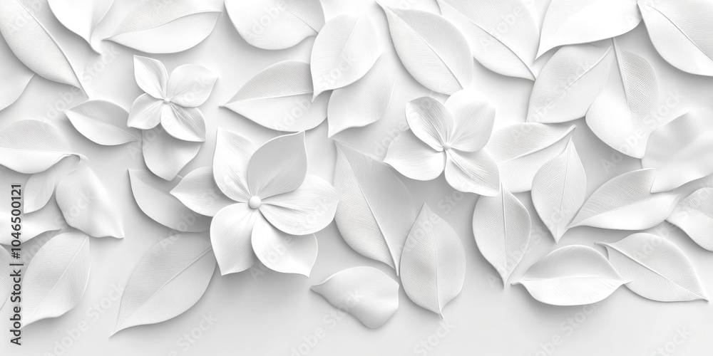 White Paper Flowers White Paper Flowers