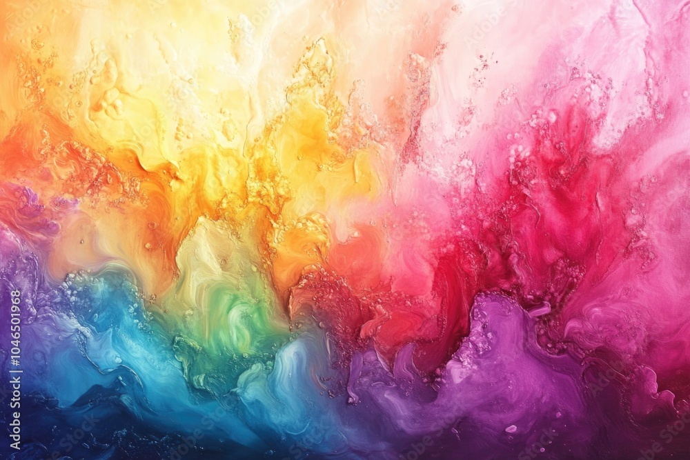 Abstract Rainbow Colors Abstract Rainbow Colors