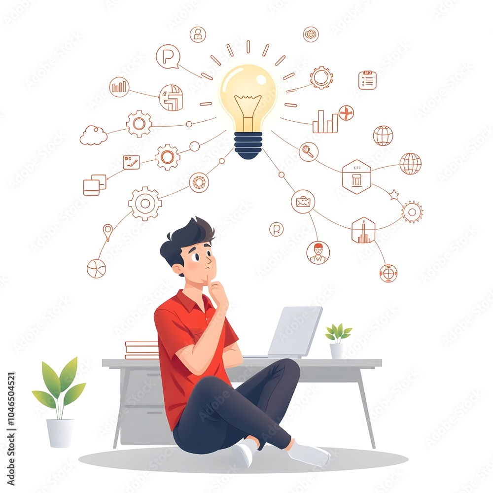 Thoughtful Innovation - Idea Generation Concept Thoughtful Innovation - Idea Generation Concept