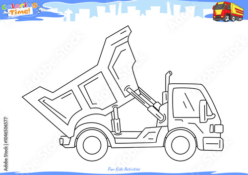 Lets color it Dumb truck