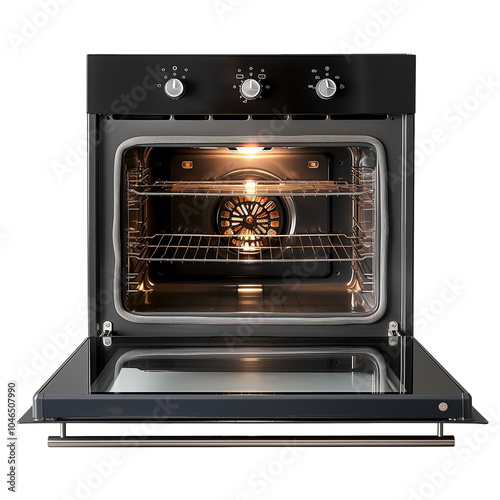 Photo of an Interior of a Household Oven