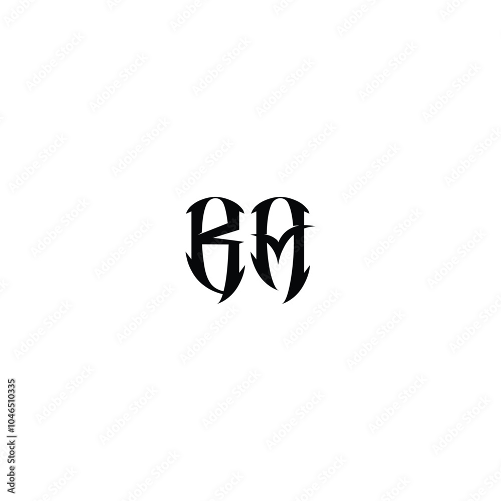 BA monogram logo design letter text name symbol monochrome logotype alphabet character simple logo BA monogram logo design letter text name symbol monochrome logotype alphabet character simple logo