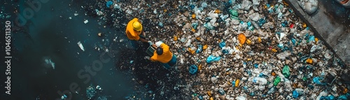 Workers Sorting Waste at Re...
