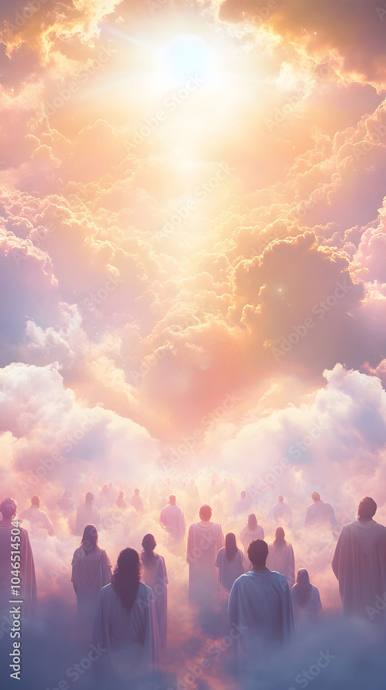Fototapeta premium Heavenly ascension