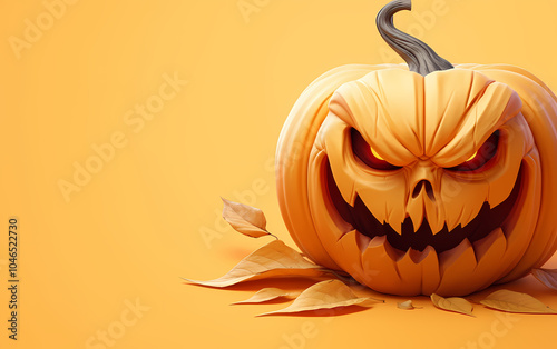 halloween pumpkin background photo