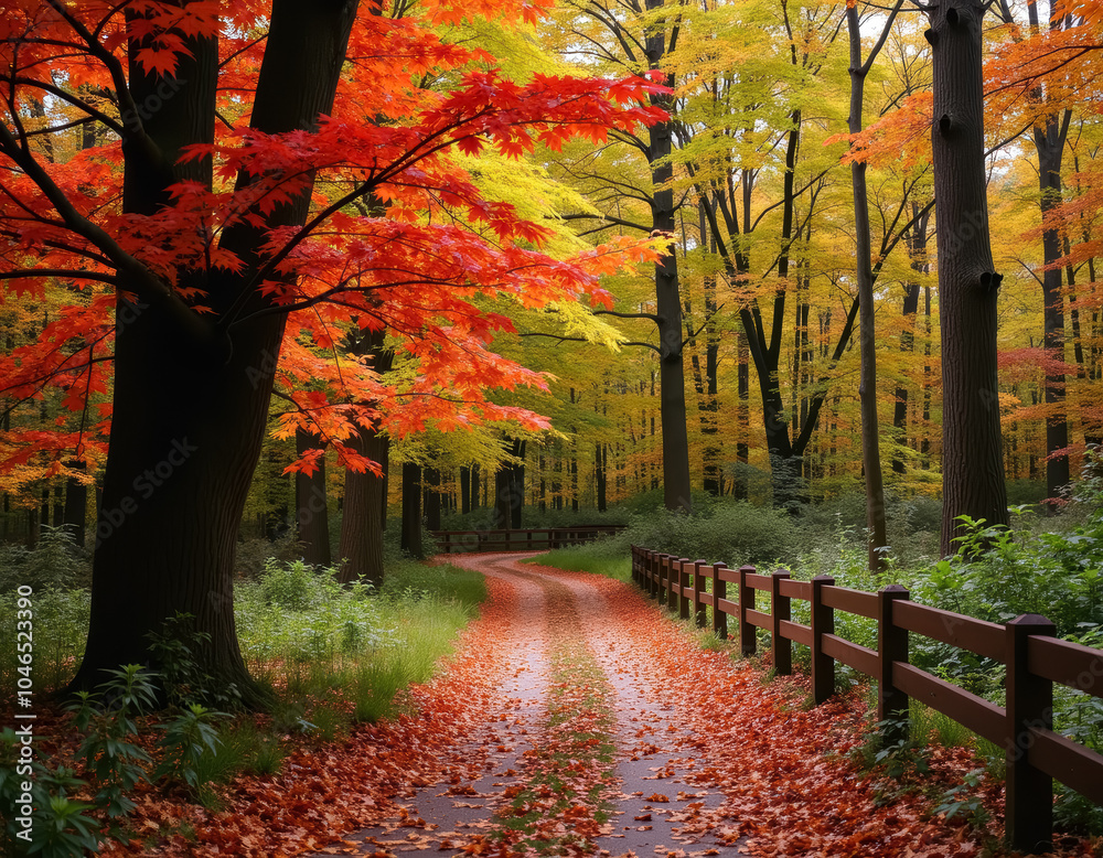 Obraz premium Autumn Trail
