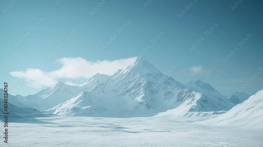 Panorama of Winter Mountains - 16K Resolution Ultra Panorama of Winter Mountains - 16K Resolution Ultra