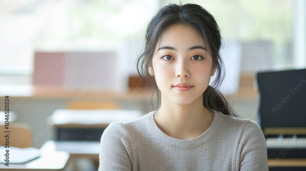 アジア人女性の音大生05 アジア人女性の音大生05