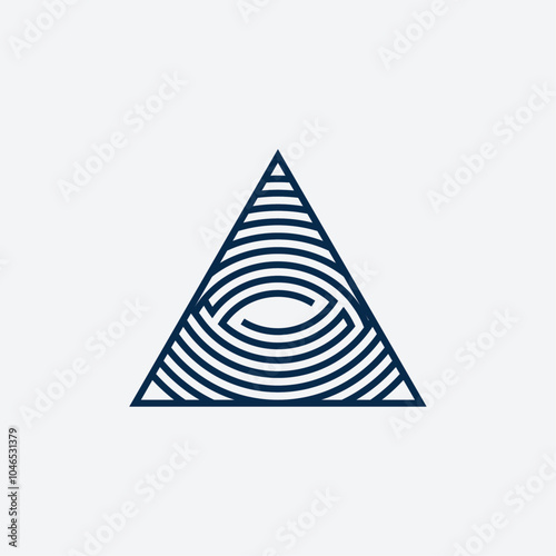 Sacred Geometric Logo Vector Illustration