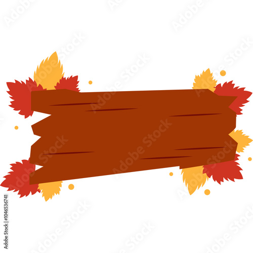 Autumn Wood Sign