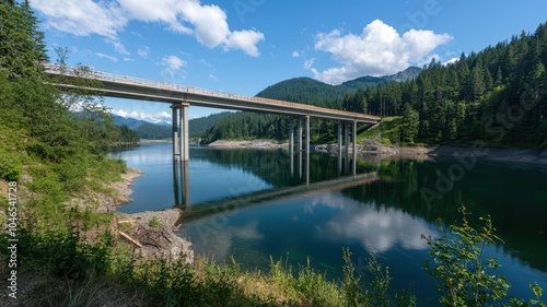 Bridge Under Construction: A Symbol of Risk-Taking and the Promise of New Opportunities Ahead.