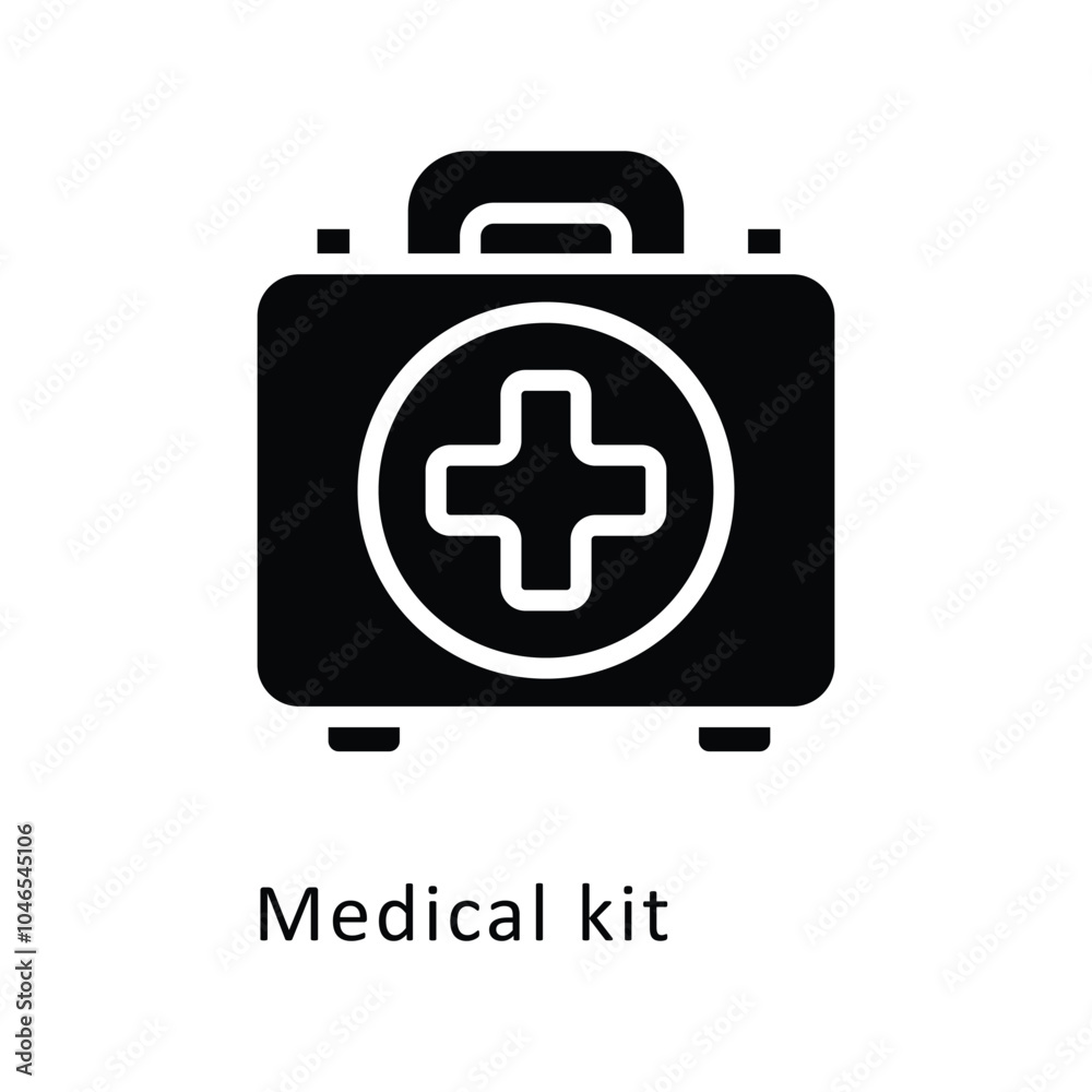Medical kit vector Glyph Design icon. Cancer Symbol on White background EPS 10 File Medical kit vector Glyph Design icon. Cancer Symbol on White background EPS 10 File