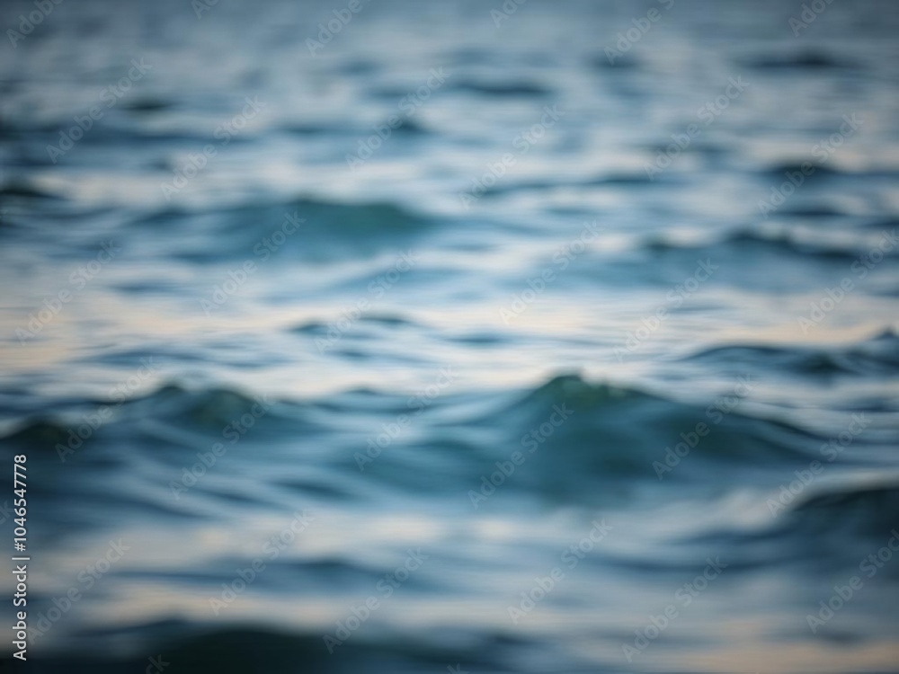 Soft rippling ocean waves in the early evening light
Soft rippling ocean waves in the early evening light