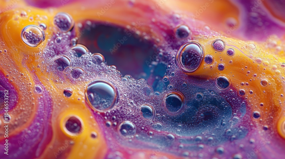 Abstract lava lamp bubbles Abstract lava lamp bubbles