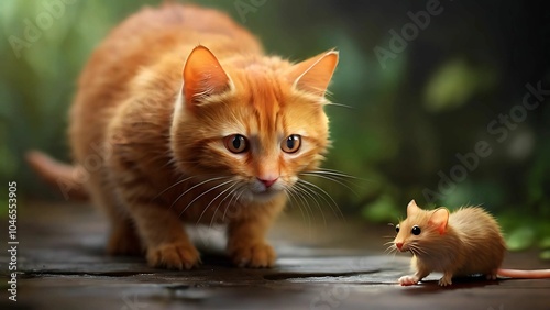 Cat and rat