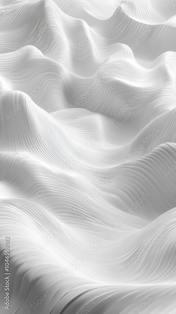 A white wave with a lot of detail A white wave with a lot of detail