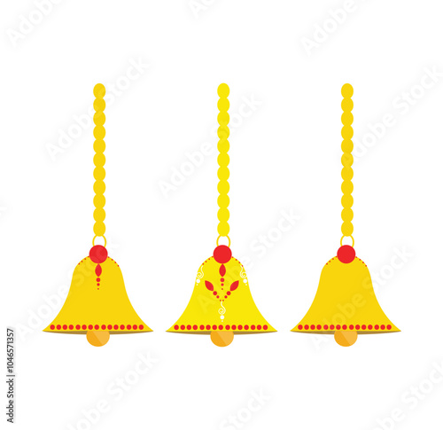 Diwali festival decorative bell hangings