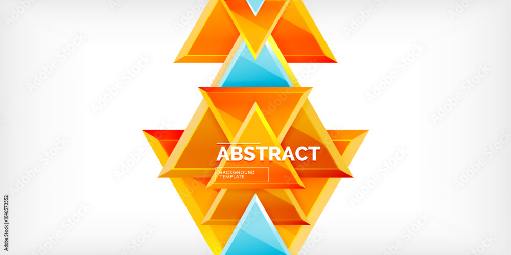 Triangle glass shapes geometric abstract background. Vector Illustration For Wallpaper, Banner, Background, Card, Book Illustration, landing page Triangle glass shapes geometric abstract background. Vector Illustration For Wallpaper, Banner, Background, Card, Book Illustration, landing page