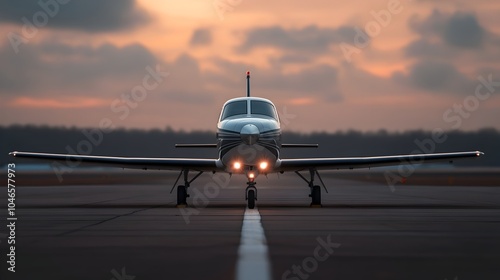 Skilled Technician Meticulously Preparing a Small Aircraft for an Upcoming Test Flight Thoroughly Inspecting and Verifying the Fuel Systems and Engine Components to Ensure Safe and Reliable