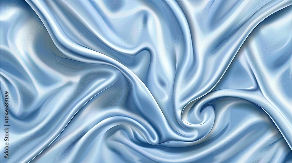 Obraz premium This elegant abstract background features a soft white gradient, blurred lines, and curves that evoke tranquility and depth, perfect for designs seeking a serene and balanced atmosphere.