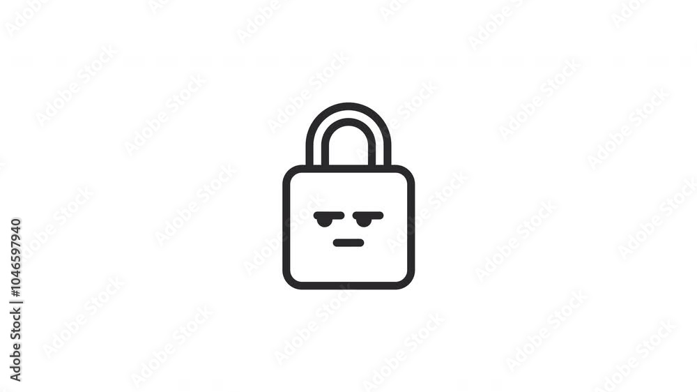 Restricted Access Icon Animation Restricted Access Icon Animation