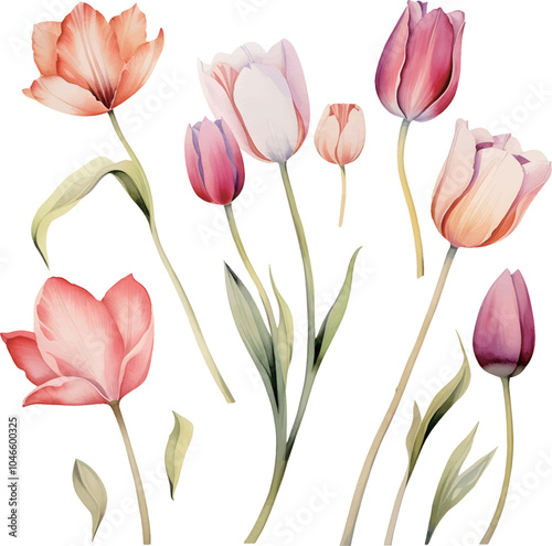 bouquet of tulips