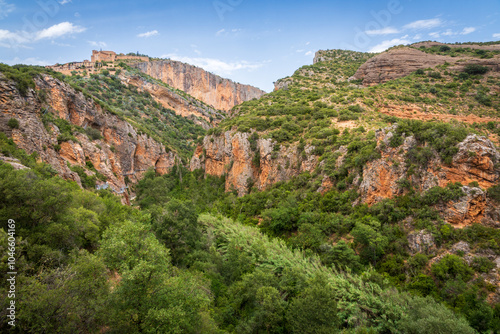 Alquézar in the province of Huesca, in the autonomous community of Aragon, Spain