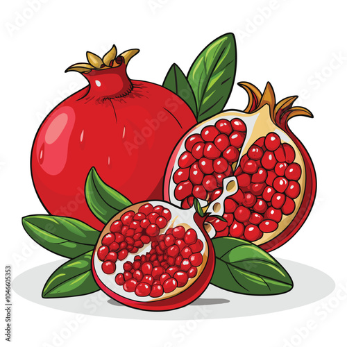 Raspberry vector illustration Isolated white background.