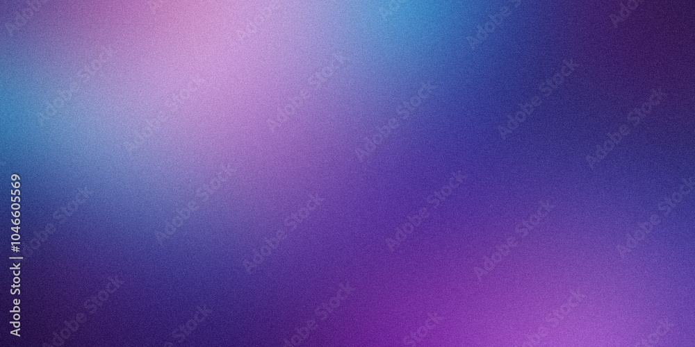 A Glowing Grainy Texture on a Smooth Gradient Banner of Purple and Blue A Glowing Grainy Texture on a Smooth Gradient Banner of Purple and Blue