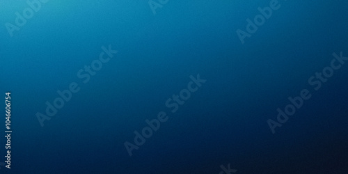 A Smooth Dark-to-Light Blue Gradient Banner With Glowing Grainy Texture for Abstract Header Cover Backdrop Design