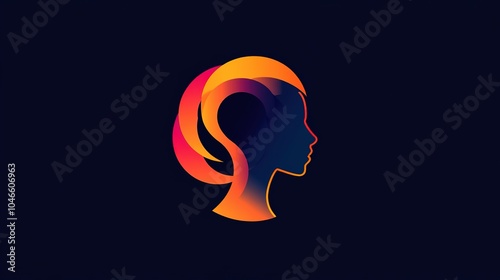 Animated logo representing a mind, symbolizing improvement and formation, with a unique design resembling a unanimous shape. This logo captures the essence of creativity and innovation, 