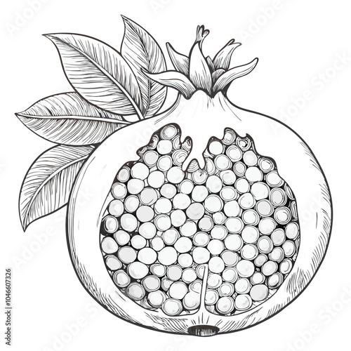 Raspberry vector illustration Isolated white background.