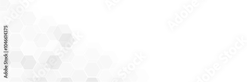 Vector modern simple geometric pattern design. Overlay hexagon shapes graphic element. Medical, technology or science design