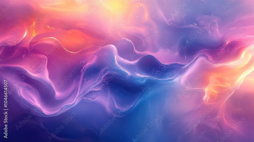 Obraz premium Abstract fluid gradients