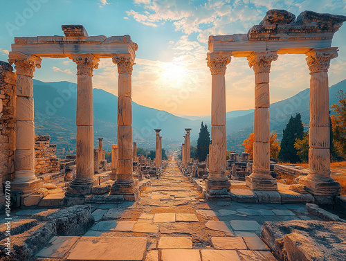 Timeless Elegance of Ancient Greek Ruins