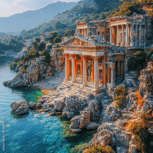 Timeless Elegance of Ancient Greek Ruins