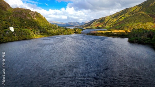 Foto Beautiful Connemara National Park in the County Galway in Ireland
