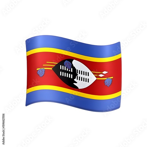 Flag of Eswatini
 photo