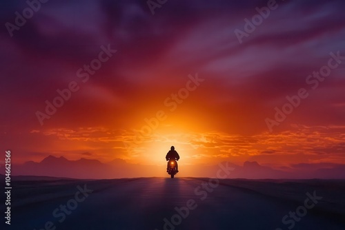 Riding into the sunset a journey on two wheels