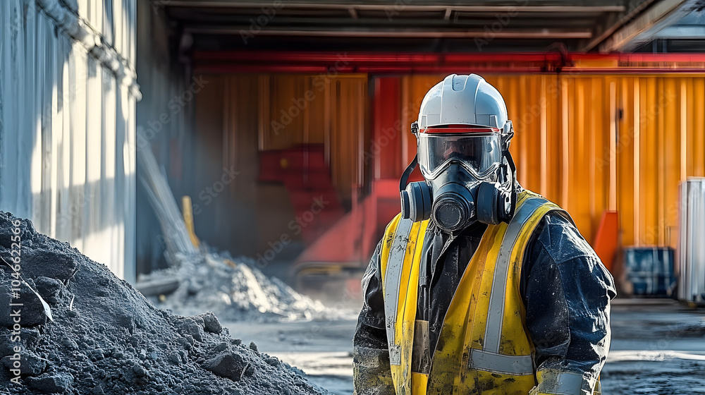 Obraz premium Asbestos Abatement