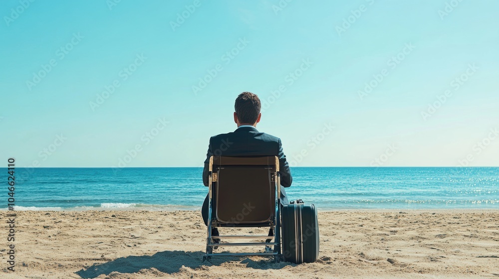 Fototapeta premium Beach Relaxation.