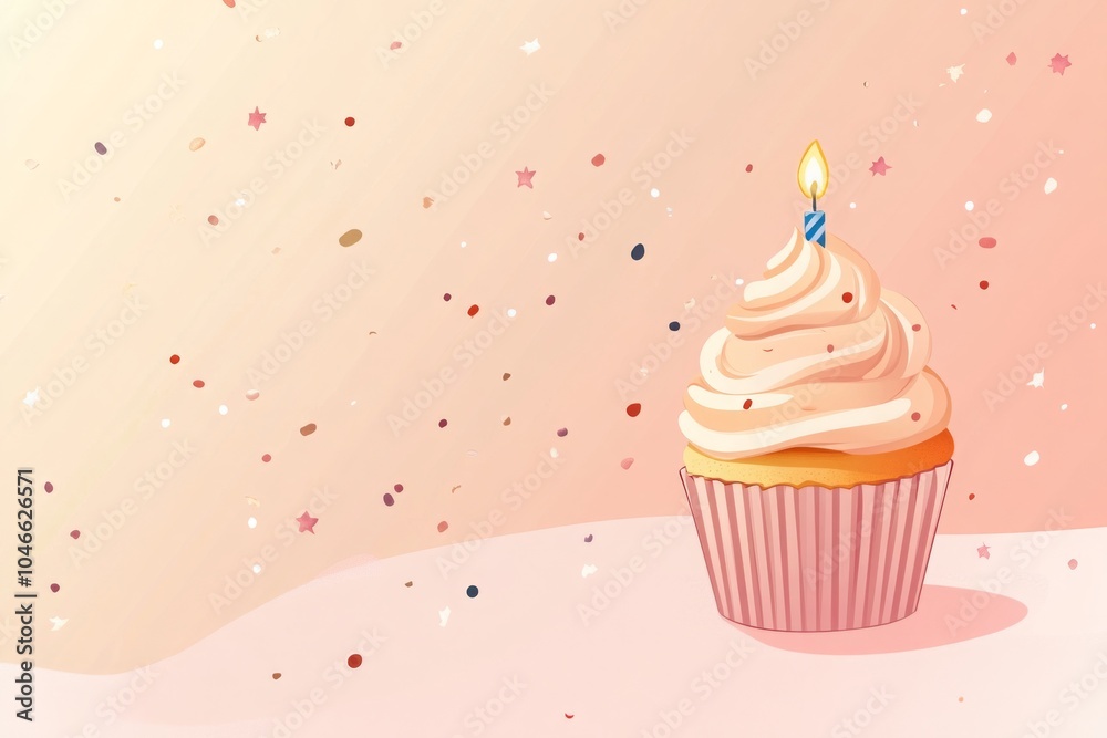 Delightful Celebration: A Cupcake's Sweet Delight Delightful Celebration: A Cupcake's Sweet Delight