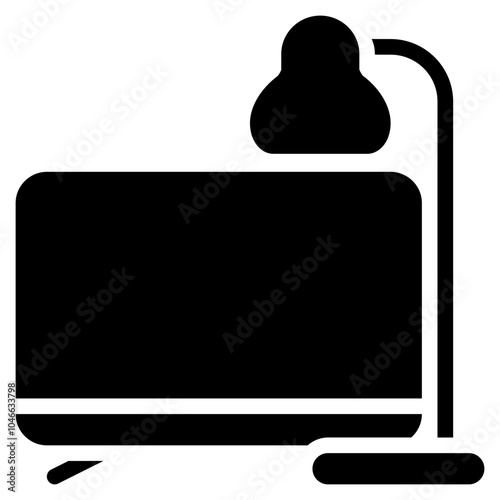 electronic goods icon with glyph style. Suitable for website design, logo, app and UI. Based on the size of the icon in general, so it can be reduced.