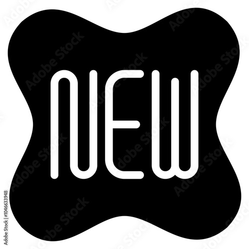 new icon with glyph style. Suitable for website design, logo, app and UI. Based on the size of the icon in general, so it can be reduced.